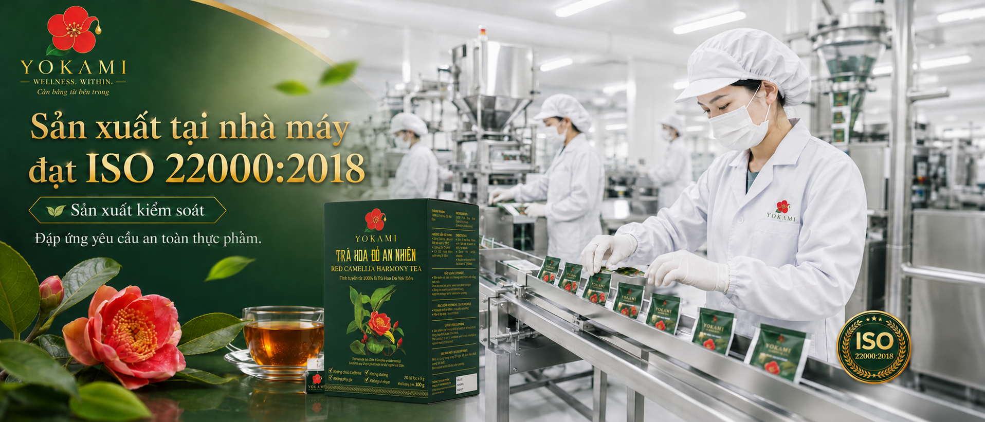 Nhà máy đạt chuẩn ISO 22000