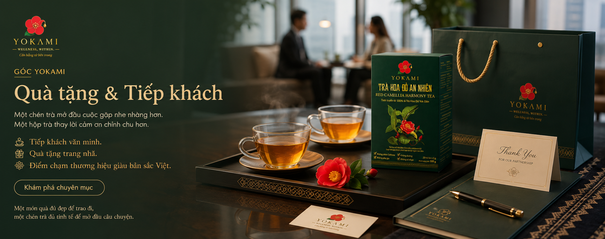 Góc YOKAMI — Quà tặng & Tiếp khách