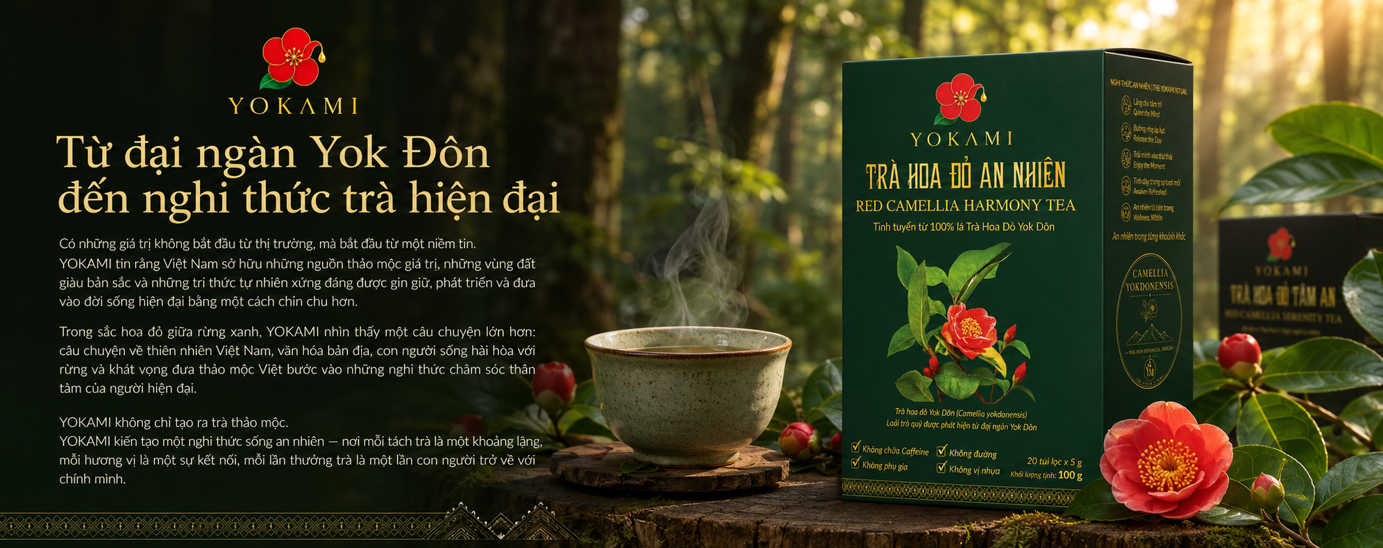 Từ đại ngàn Yok Đôn đến nghi thức trà hiện đại