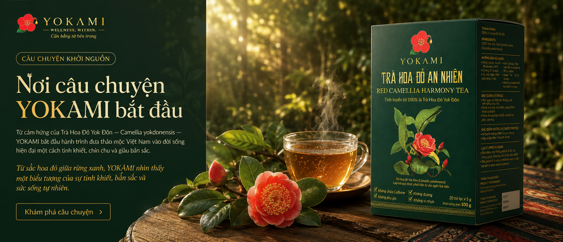 The YOKAMI Ritual — bốn nhịp chậm lại