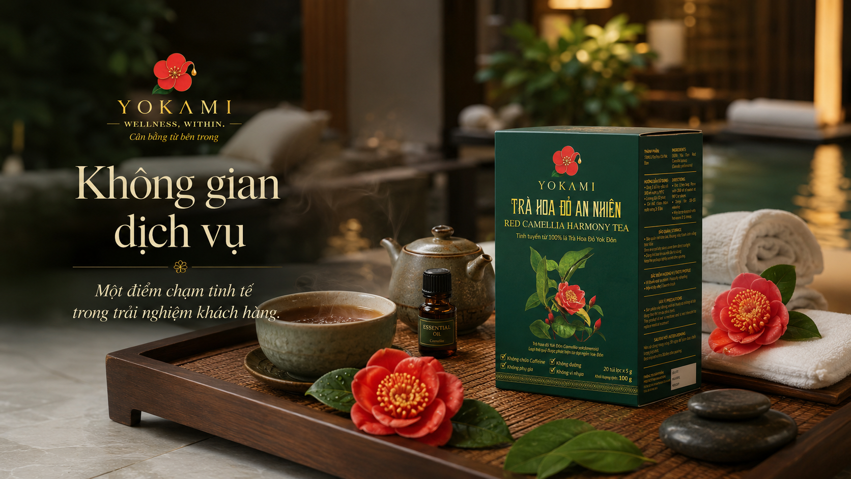 Giải pháp trà cho không gian dịch vụ
